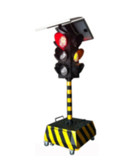平安太阳能移动信号灯